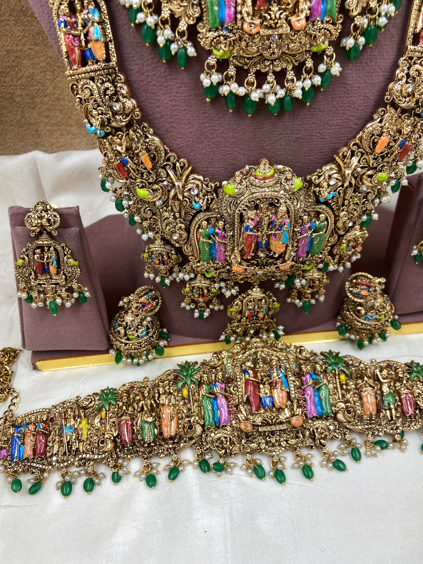 Srinivasa kalyanam semi bridal jewellery Sb746