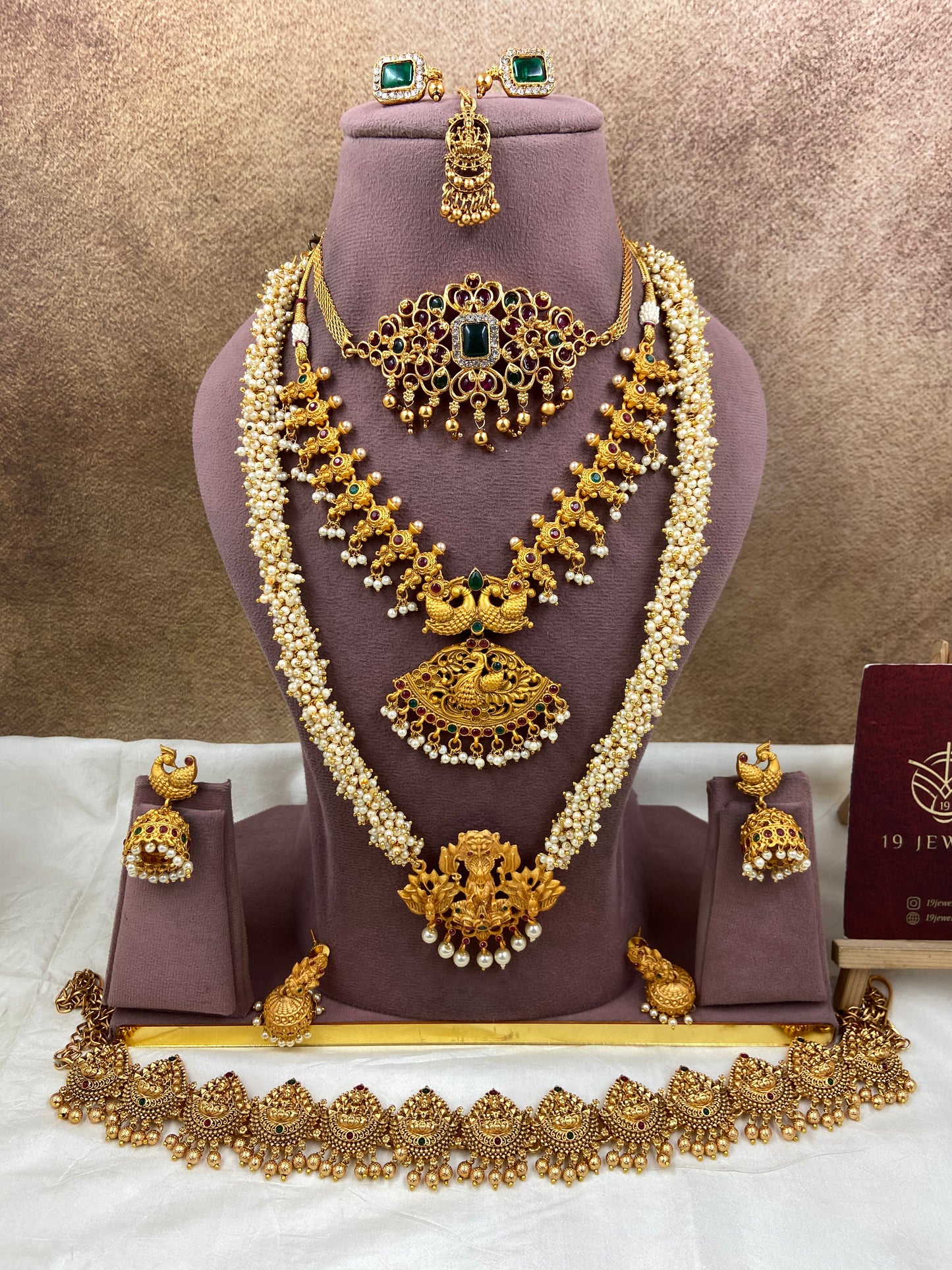 Semi bridal jewellery Sb790