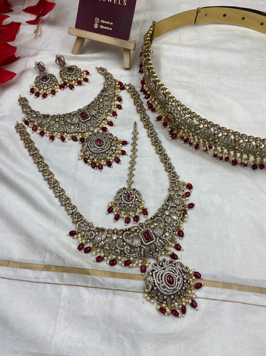 Premium quality Victoria semi bridal jewellery Sb517