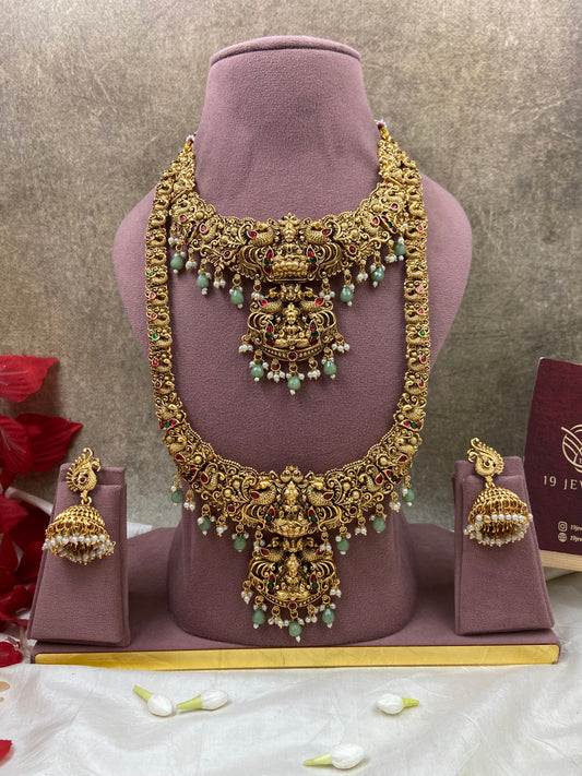 Combo haram and necklace set Sb551