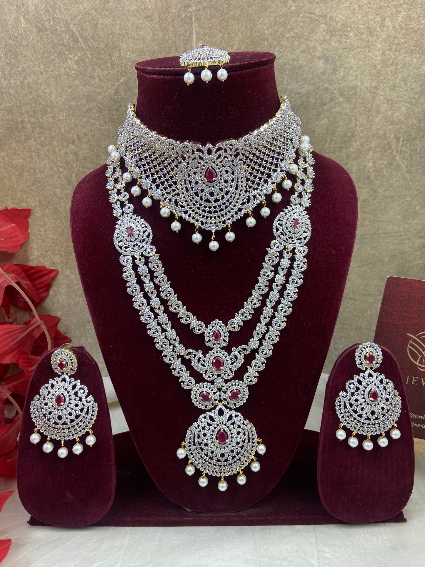 Rajputana ad jewellery set N1139