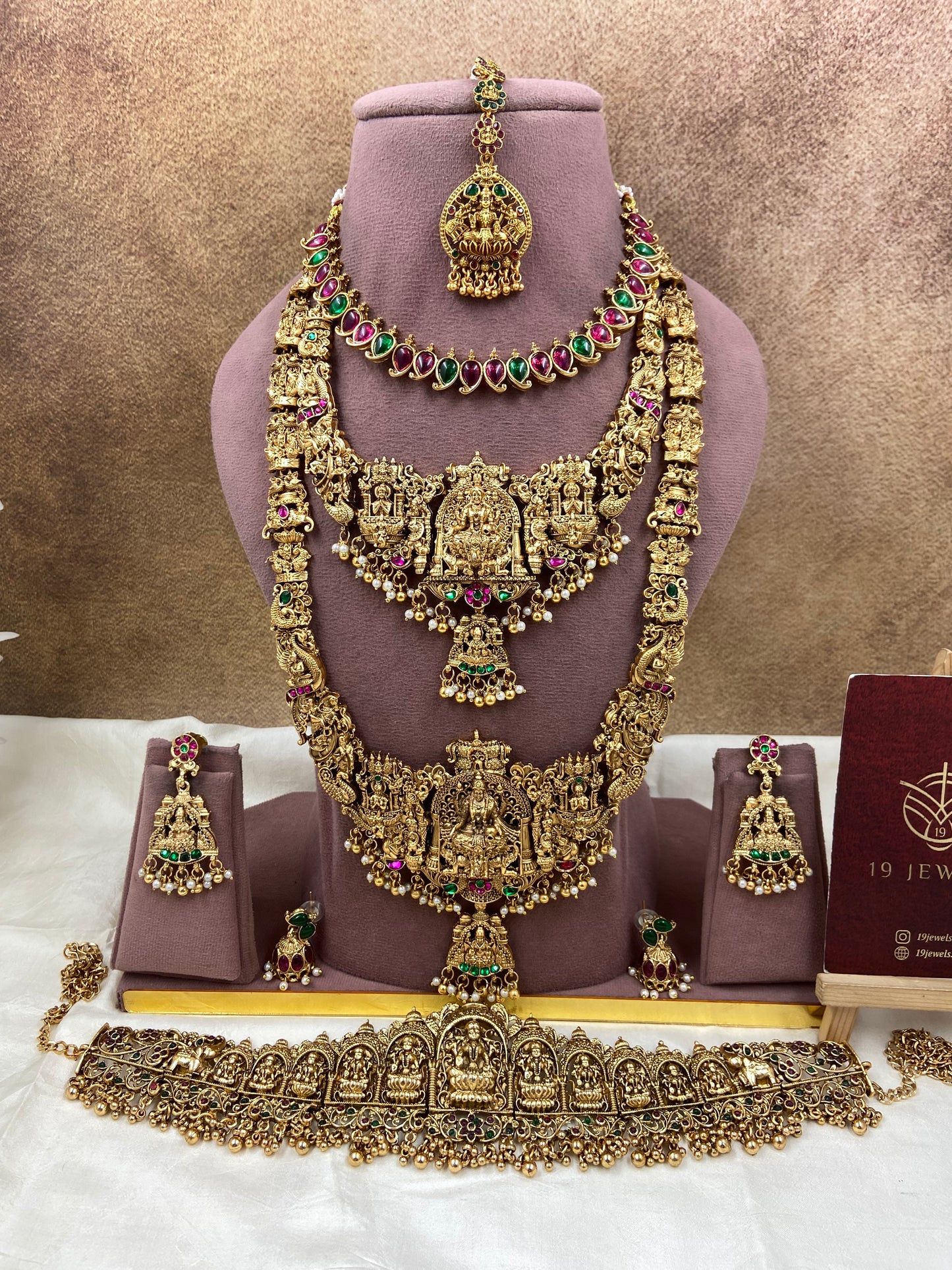 Semi bridal jewellery Sb743-D23-B17