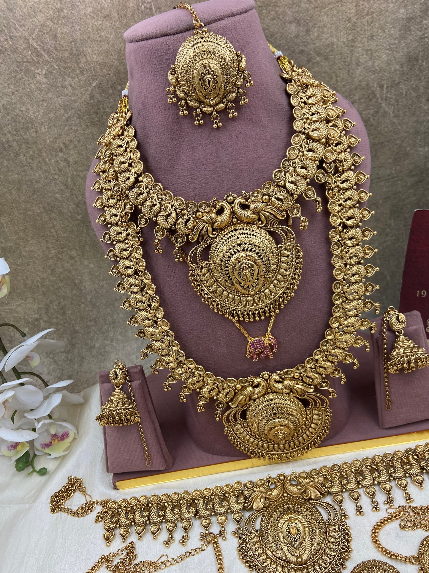 Non idol full bridal jewellery Br219