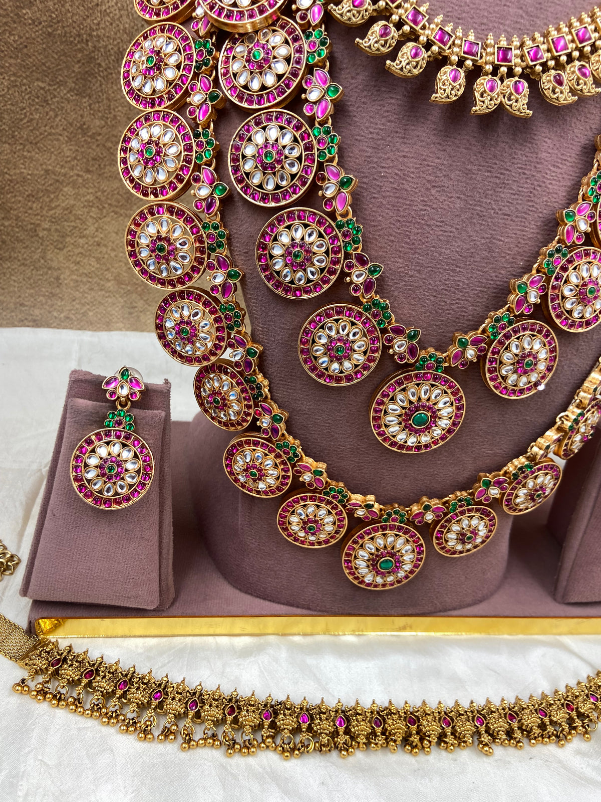 Semi bridal jewellery Sb826