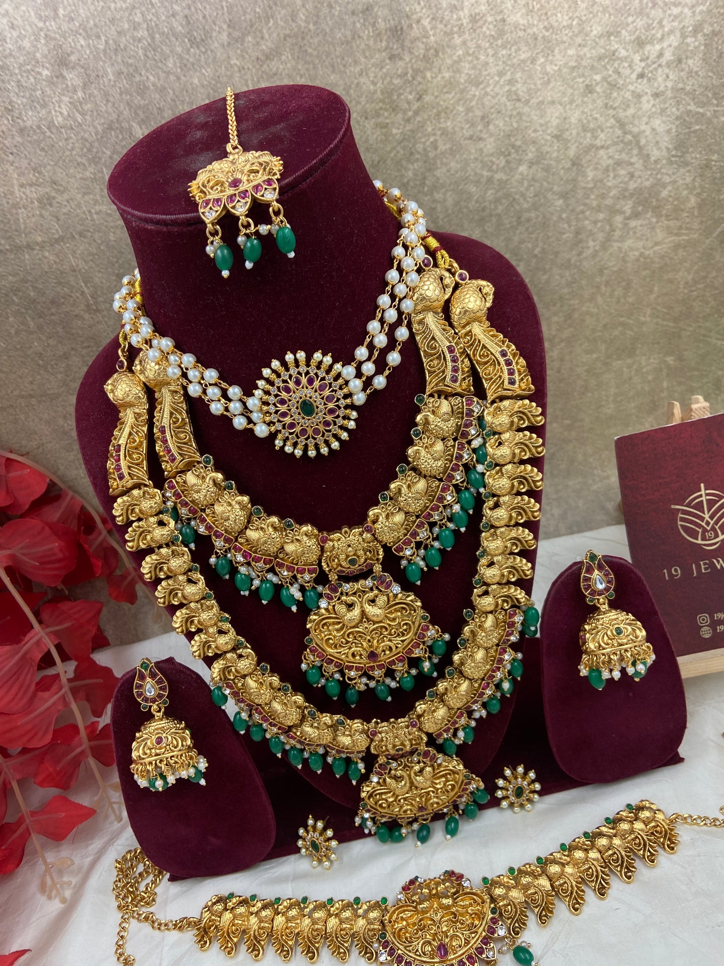 Non idol semi bridal jewellery Sb499