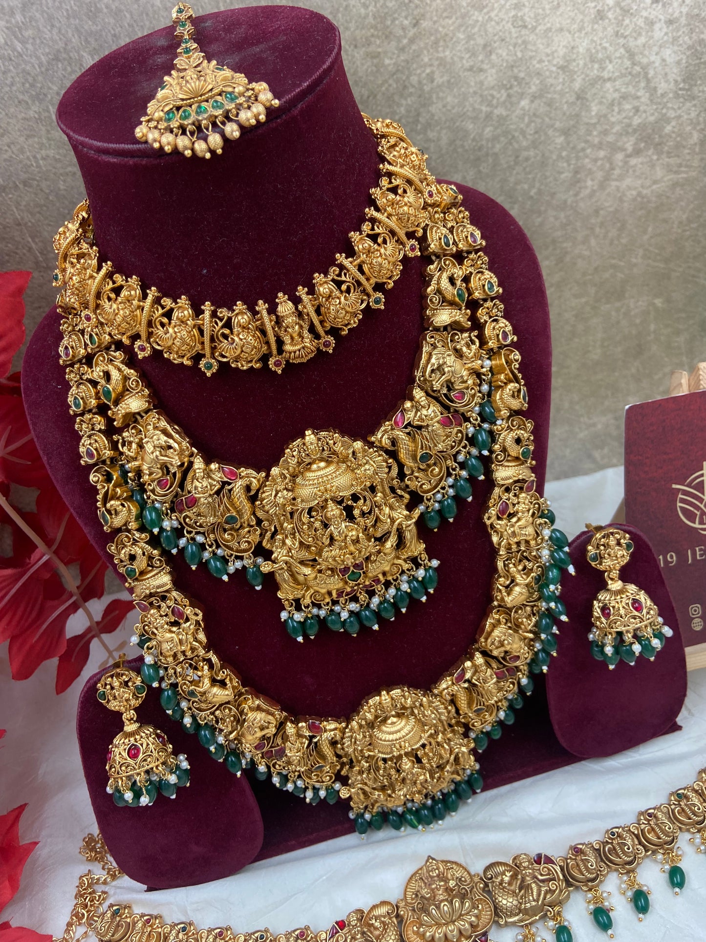 Nakshi semi bridal jewellery Sb522