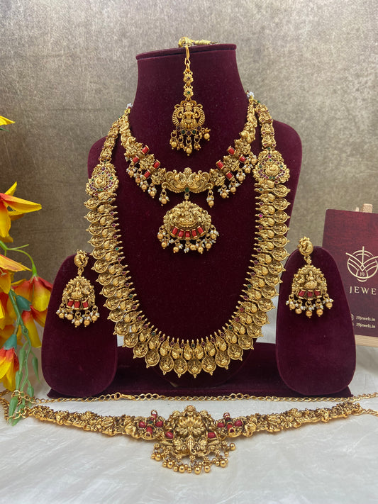 Coral semi bridal jewellery Sb474