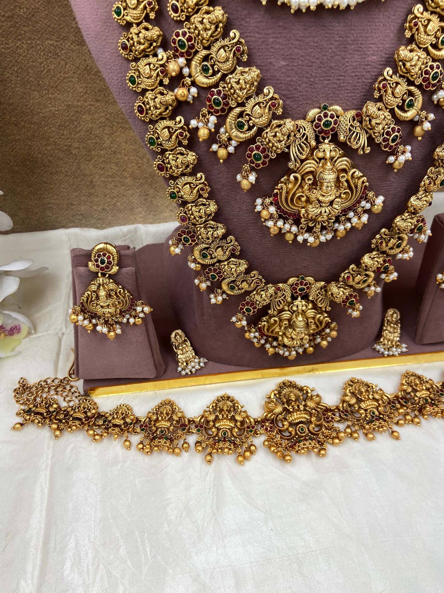 Semi bridal jewellery Sb761-D24-A6