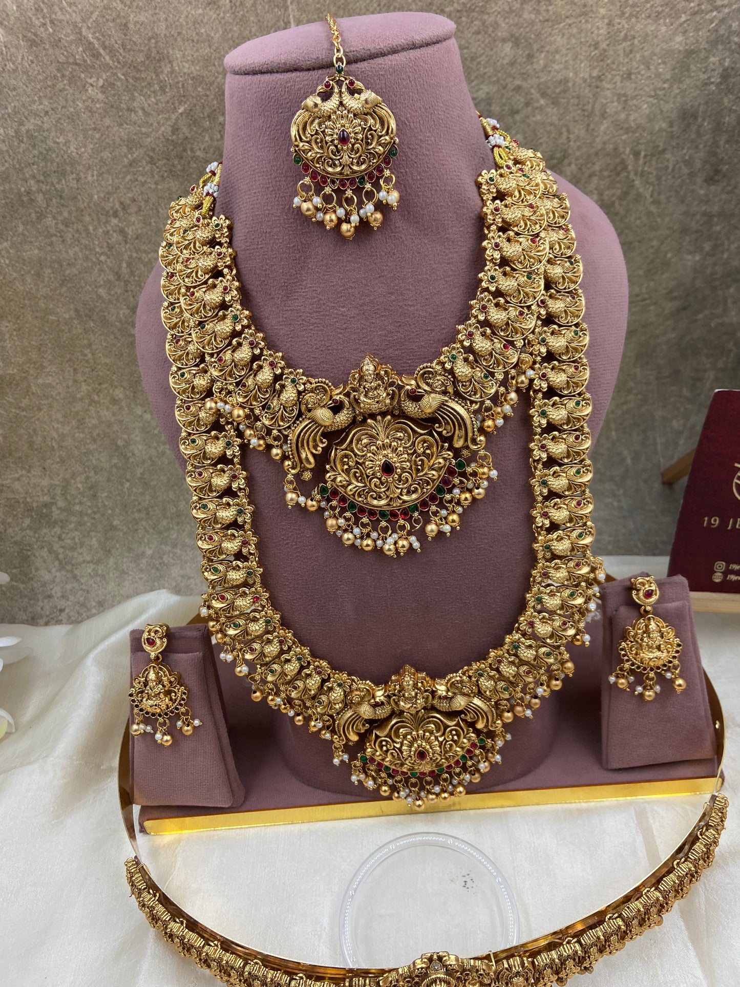 Semi bridal jewellery Sb634