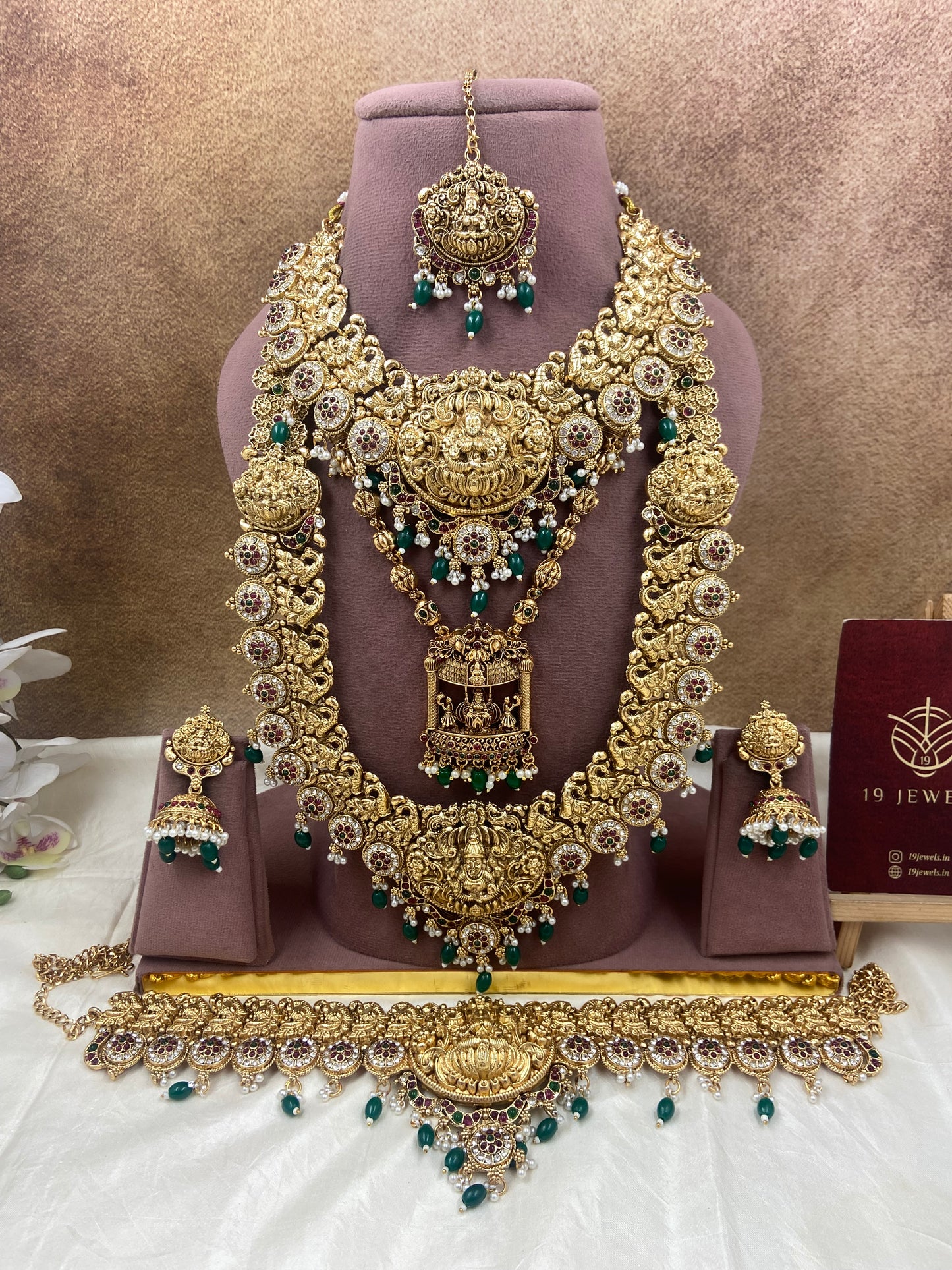 Semi bridal jewellery Sb774-A14