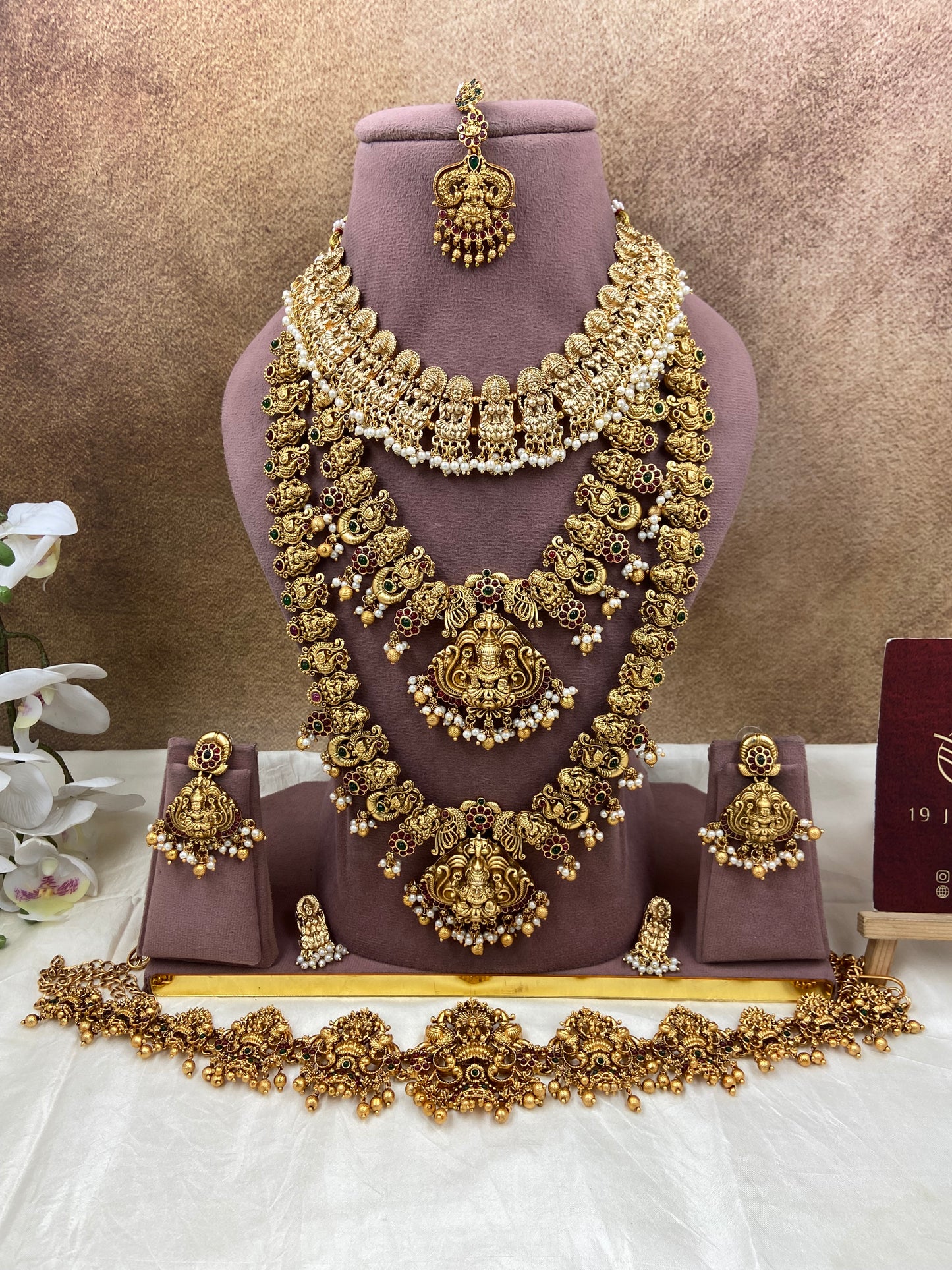 Semi bridal jewellery Sb761-D24-A6