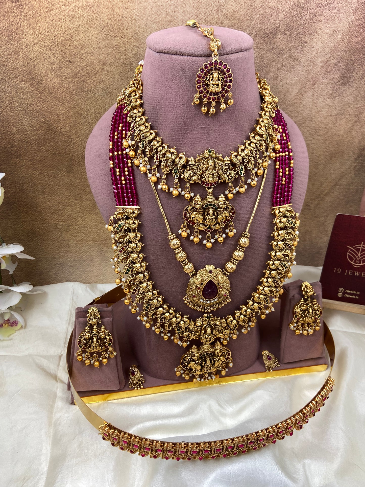 Semi bridal jewellery Sb756-D15-A1
