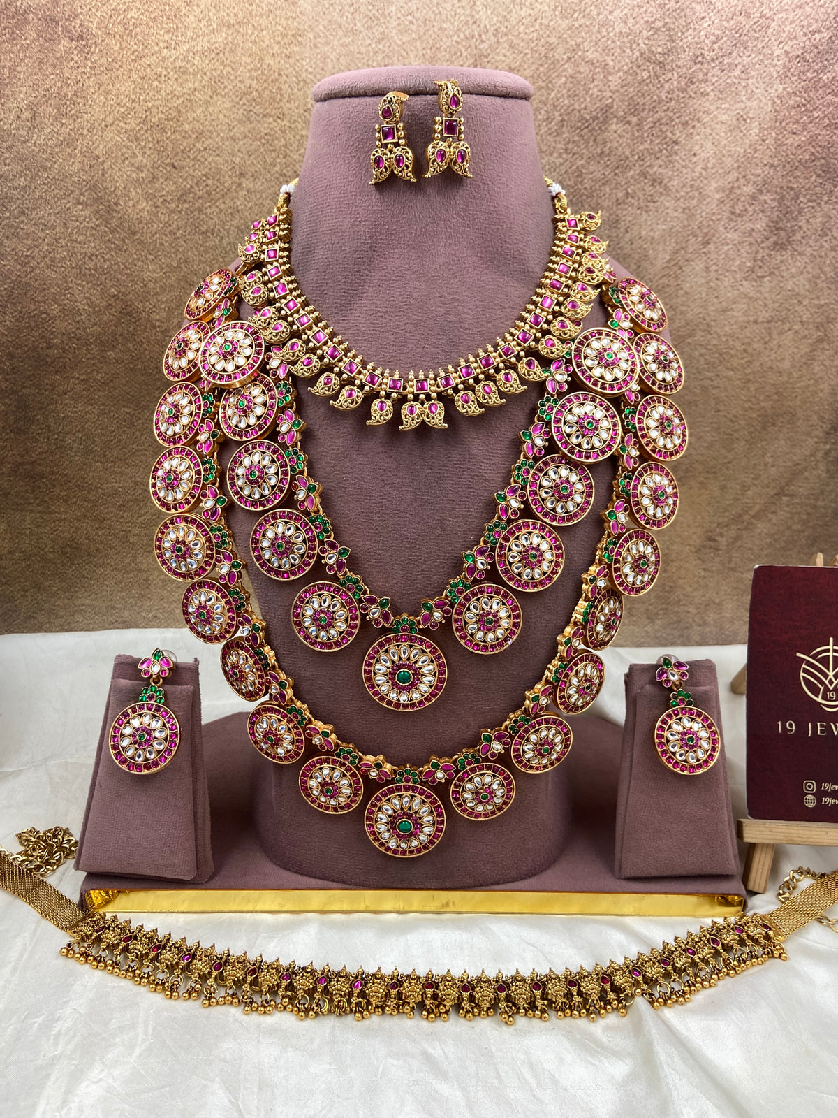 Semi bridal jewellery Sb826