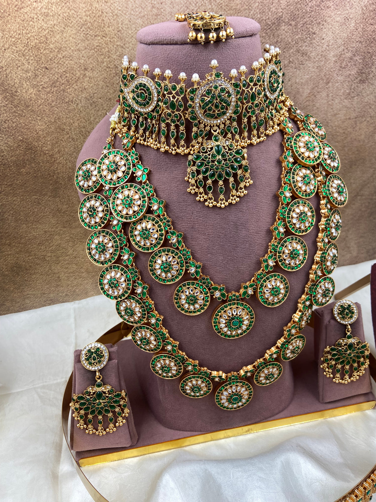 Semi bridal Jewellery Sb827