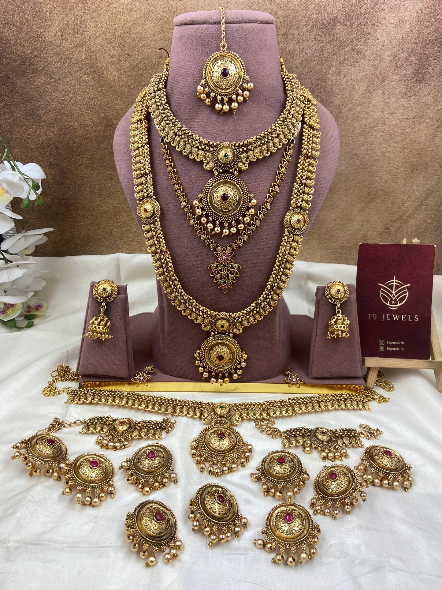 Full bridal jewellery Br272-B1
