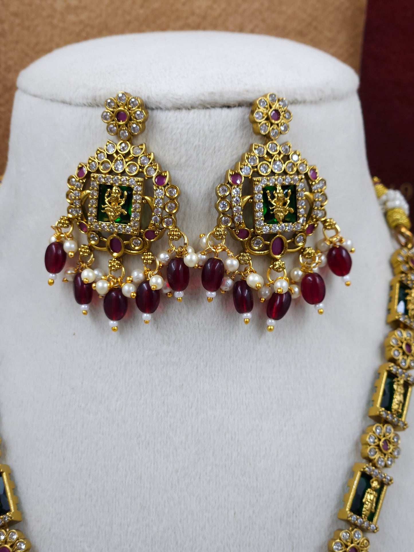 Premium Dhasawathar necklace N1477-B18