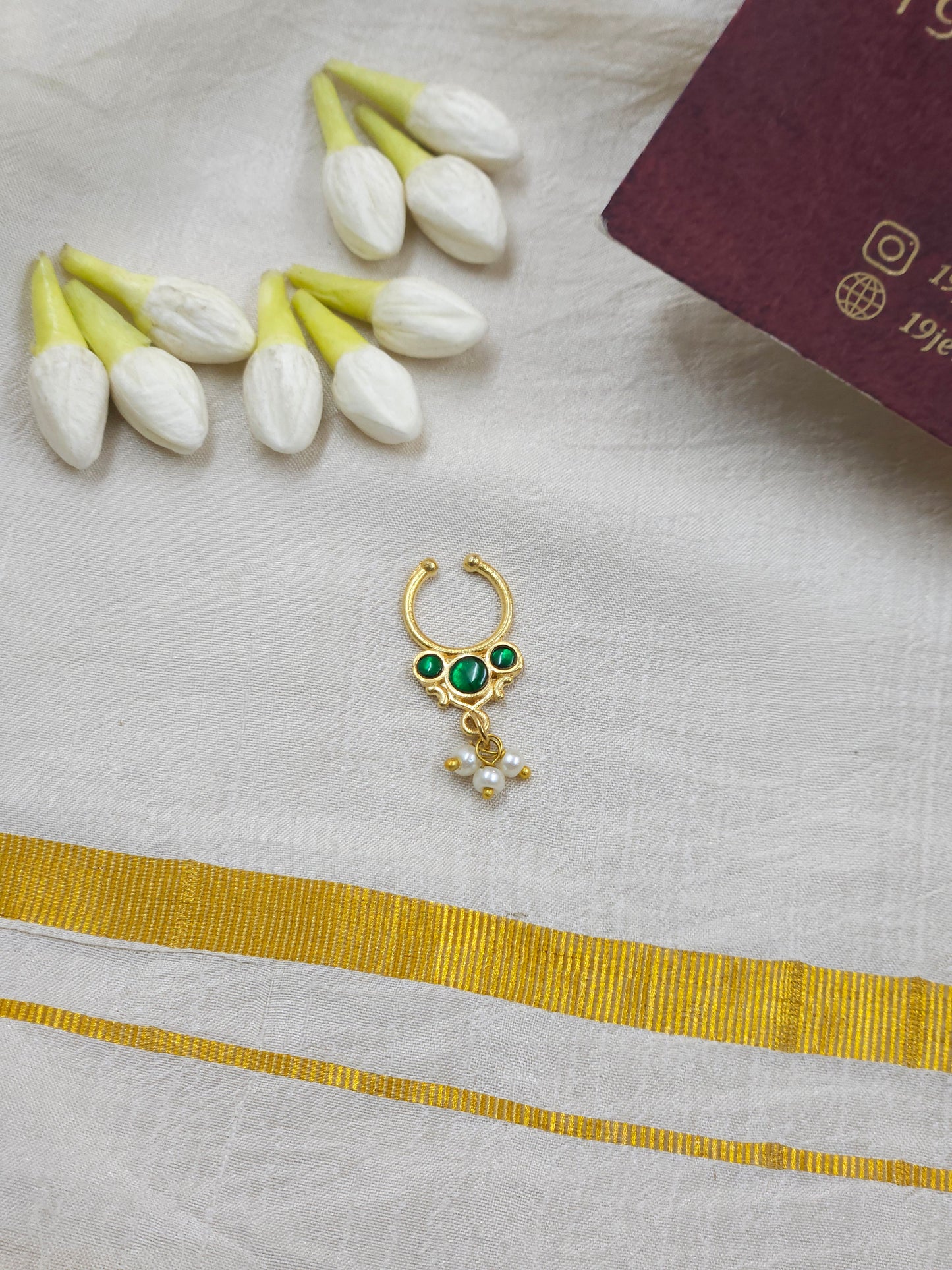 Jadau septum ring 499-J4