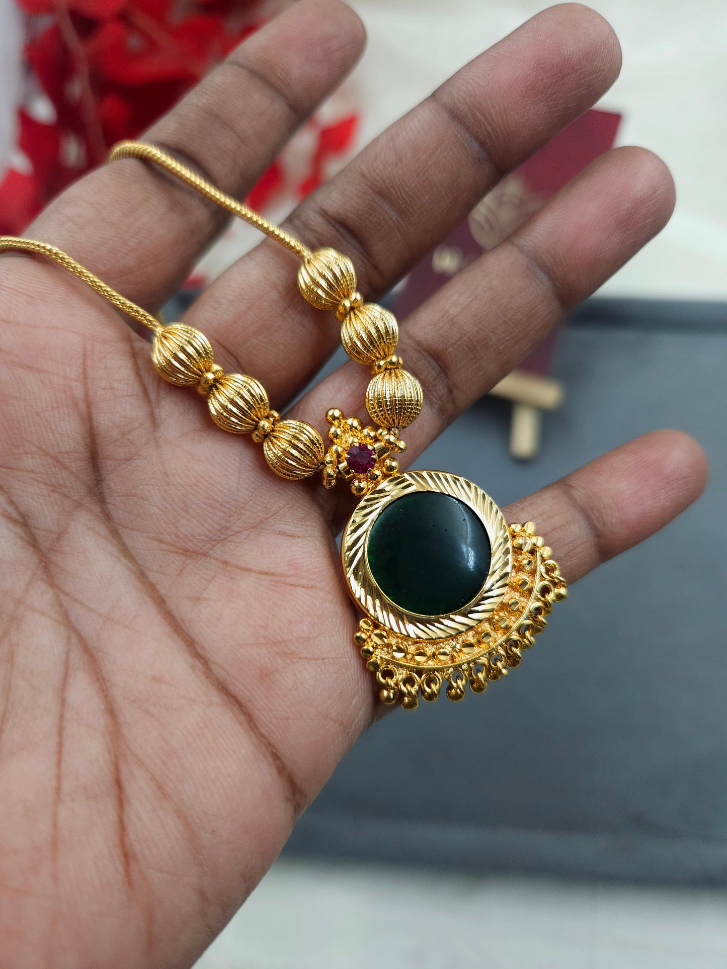 Premium kerala necklace chain N952