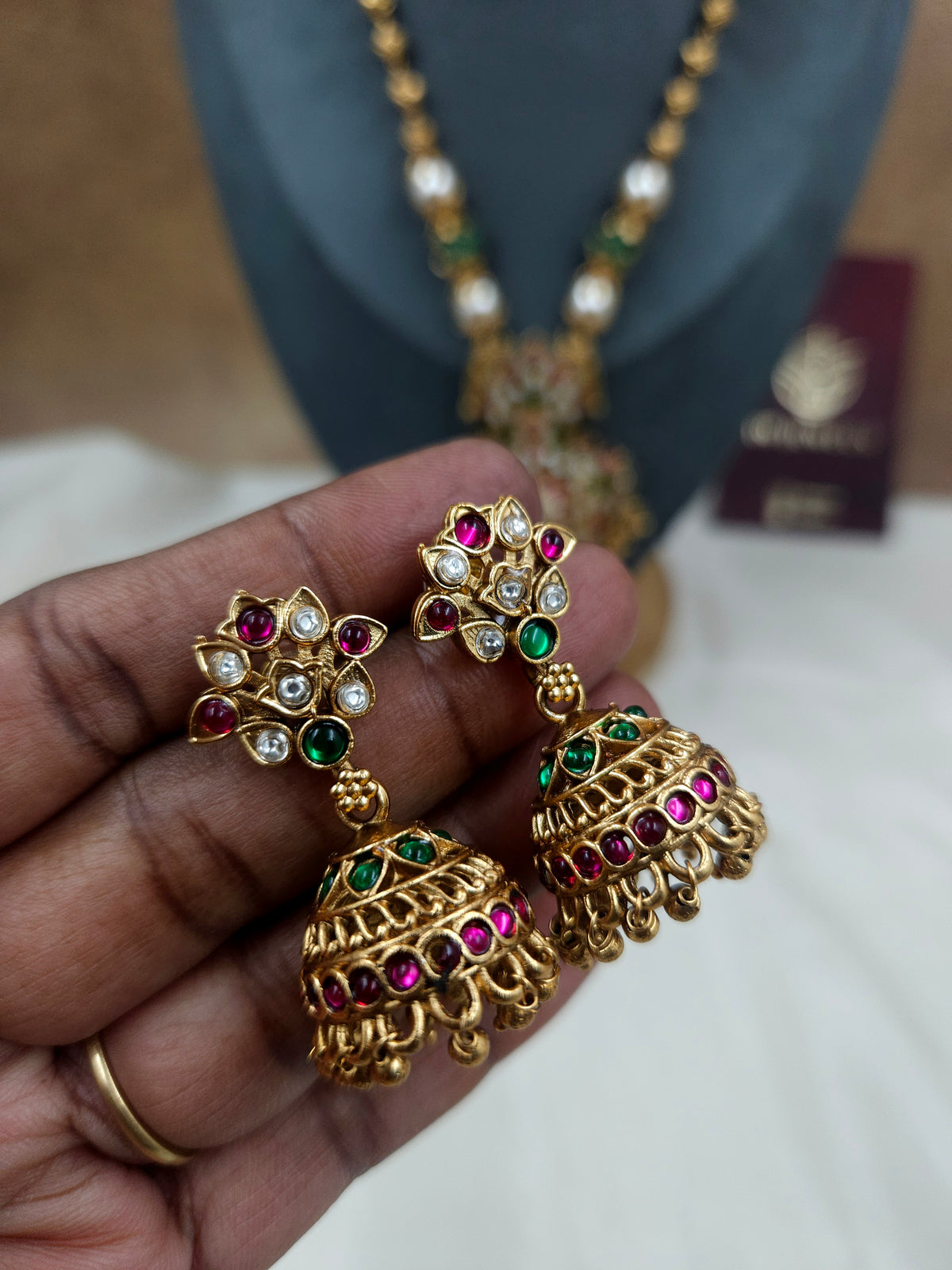 Pearl statement Neckalce N1684