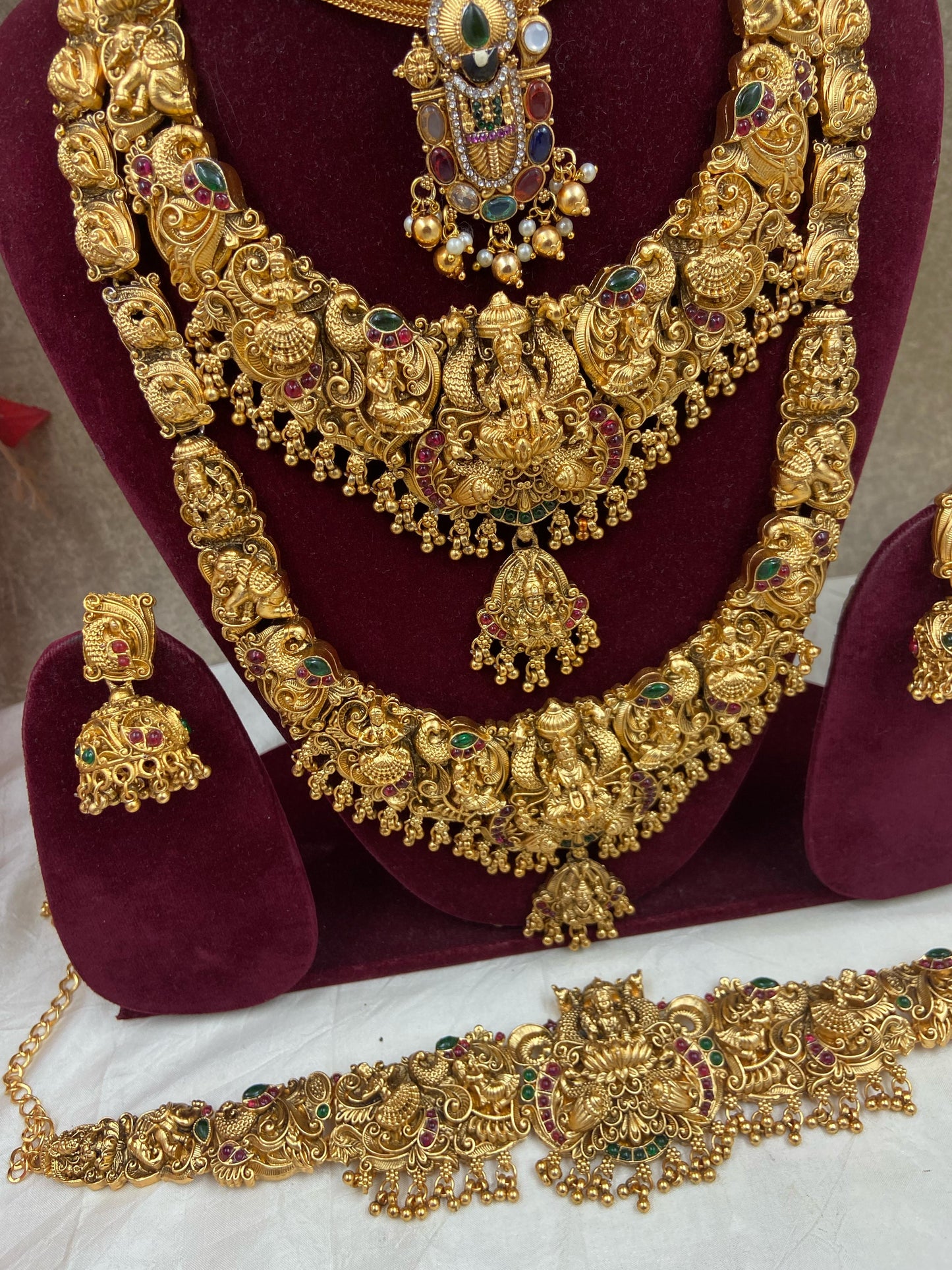 Nakshi semi bridal jewellery Sb507
