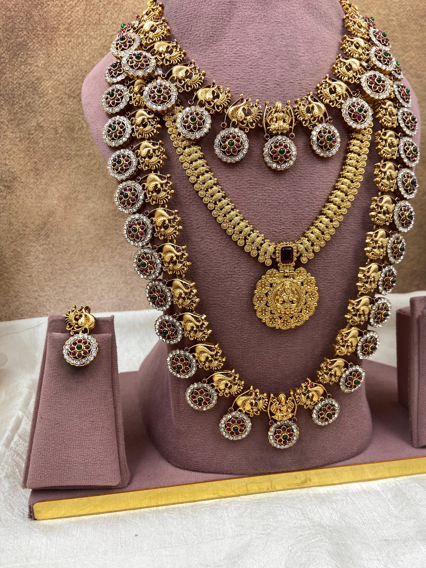 Semi bridal jewellery Sb719-D12-B15