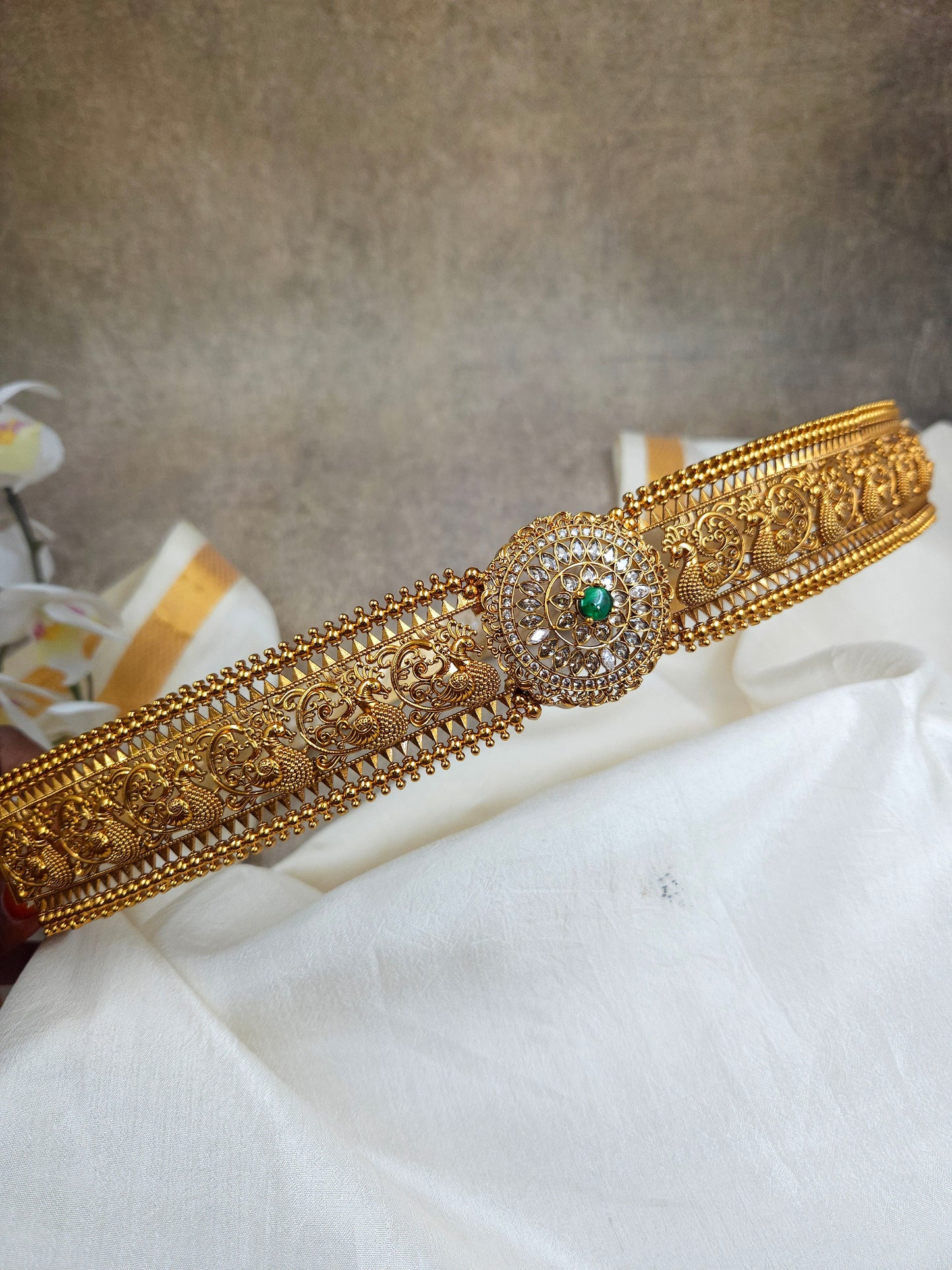 Gold replica hip belt Hb185-H4