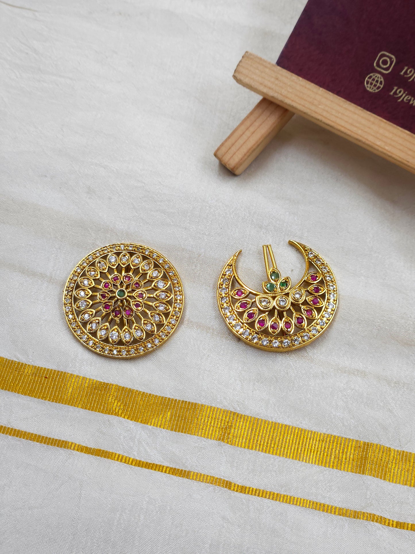 Sun moon Hair choti Hr323