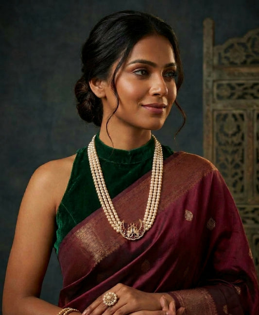 Premium pearl necklace N1703-A20