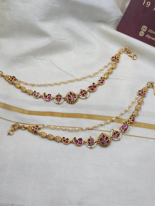 Antique Ear chain Ea226