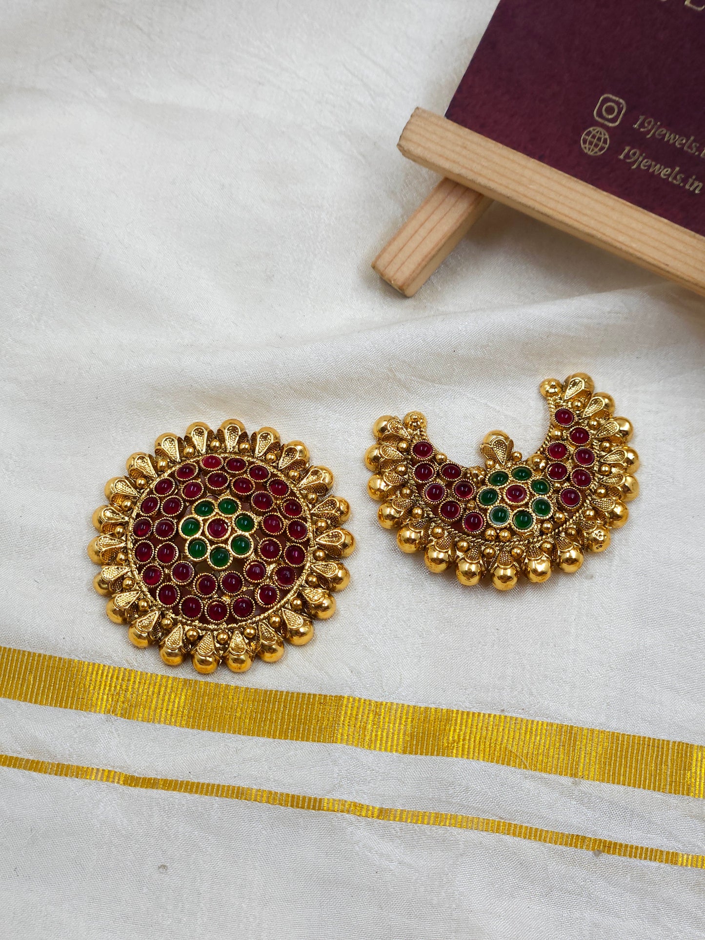 Sun moon Hair choti Hr279