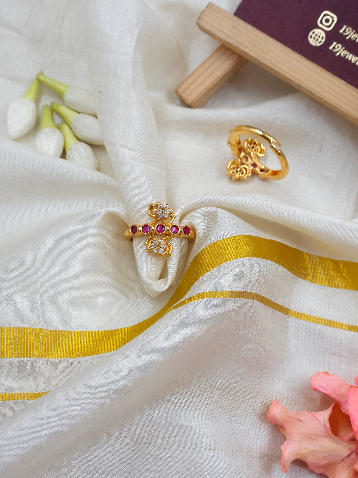 Gold alike Finger ring Fg046-J3