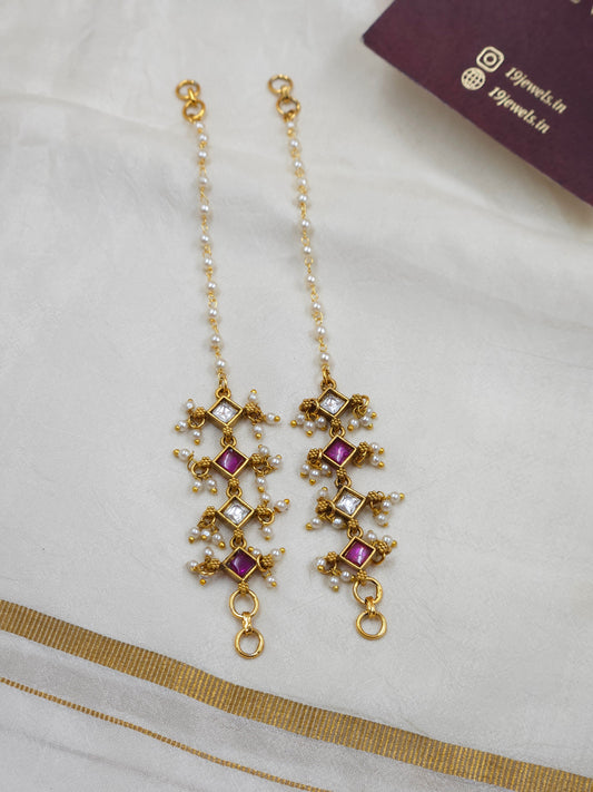 Antique Ear chain Ea234