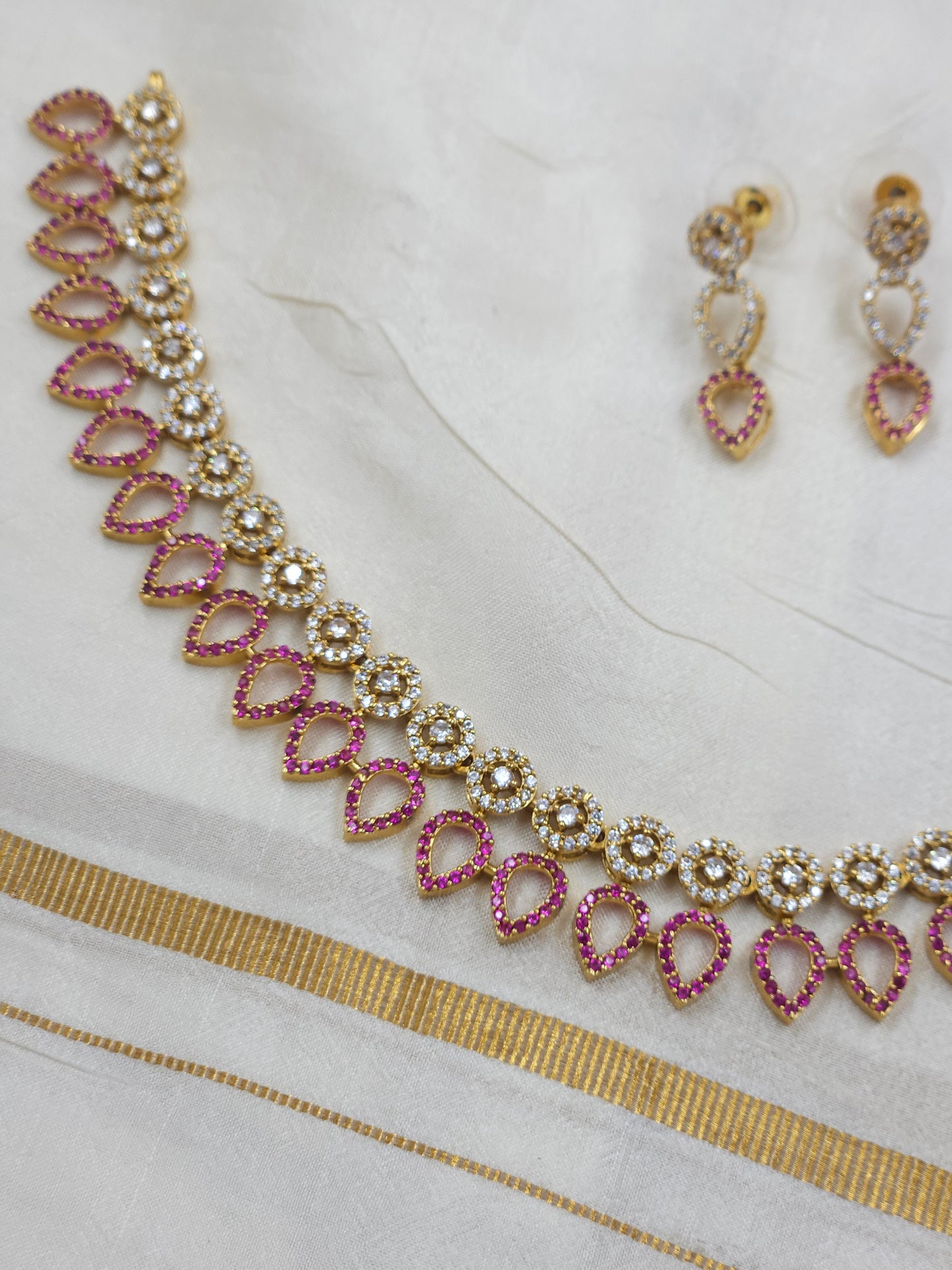 Stone necklace N1511-B18