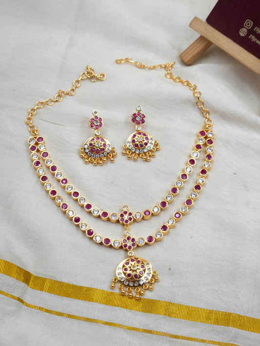 2 step Adigai necklace N1416