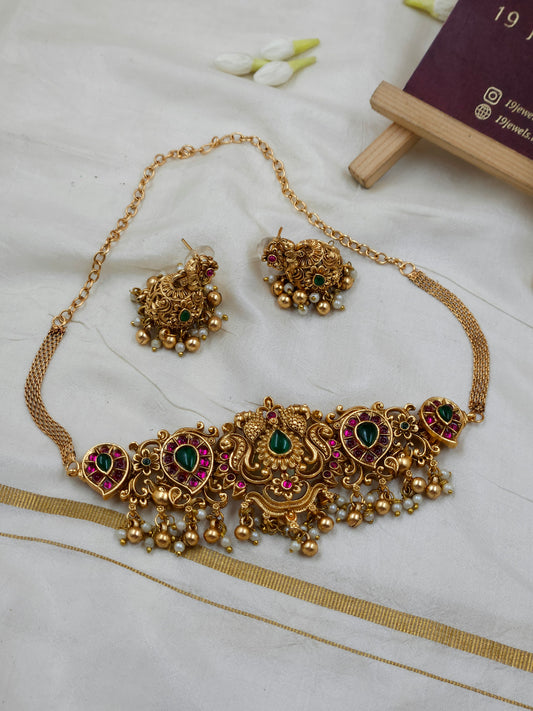 Choker necklace N1645-A6