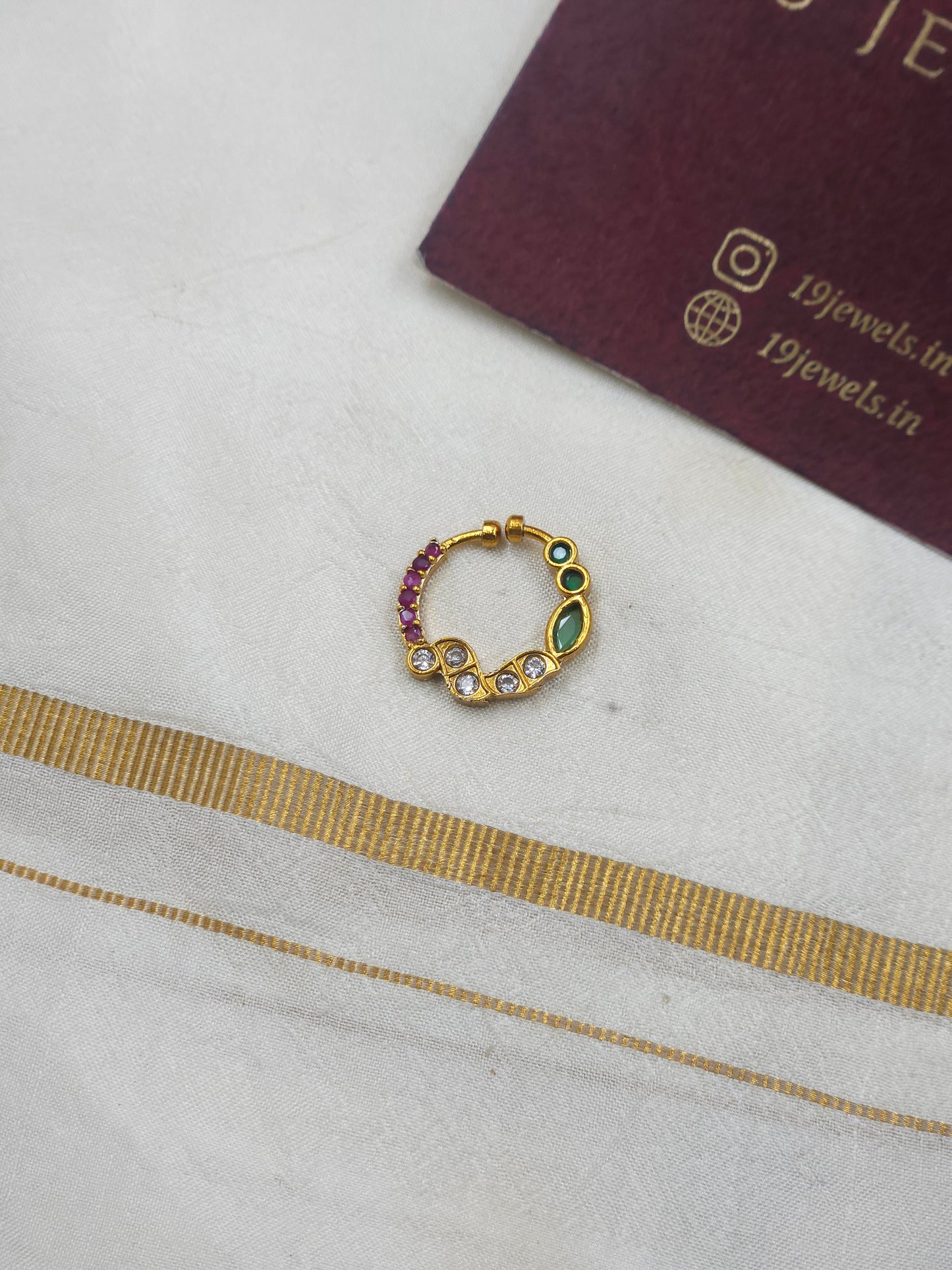 Nose pin / septum ring 541