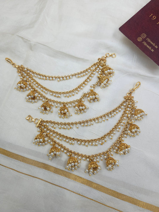 Antique Ear chain Ea216-F14