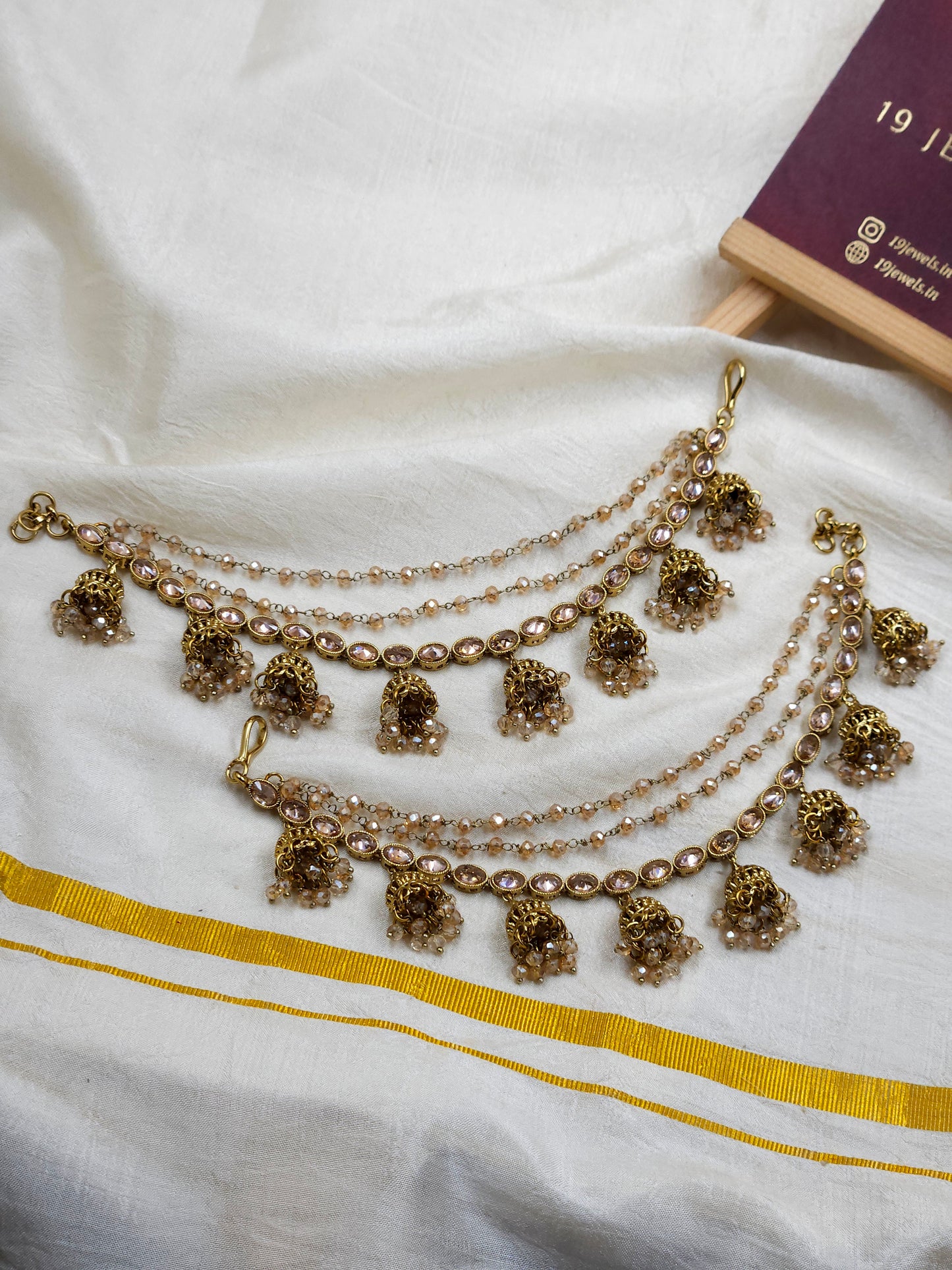 Bahubali Ear chain Ea177-F13