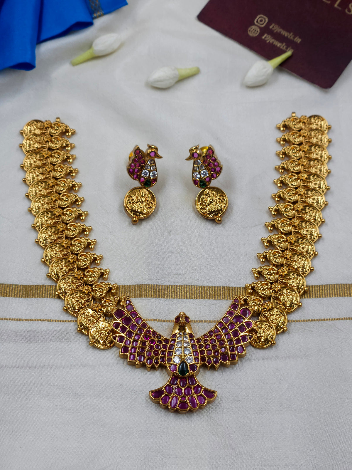 Garuda coin Necklace N1674