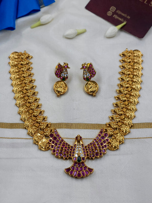 Garuda coin Necklace N1674