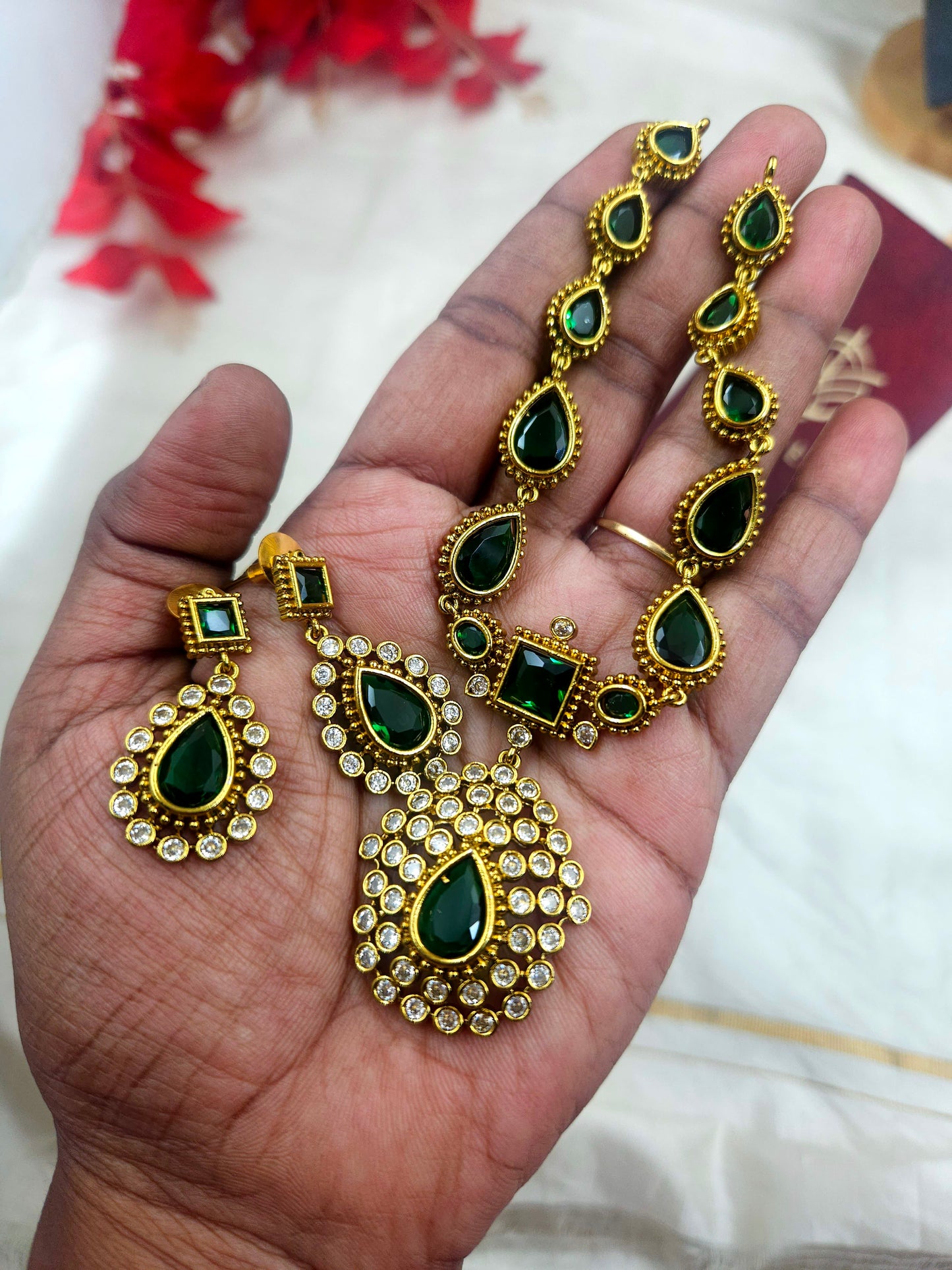 Inspired jyothika premium necklace N1007