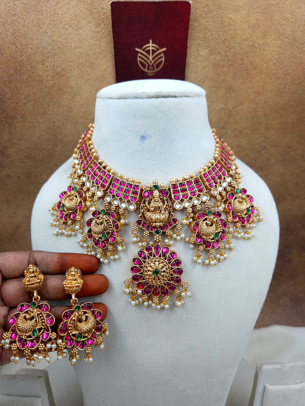 Ruby mahrani Neckalce N1720