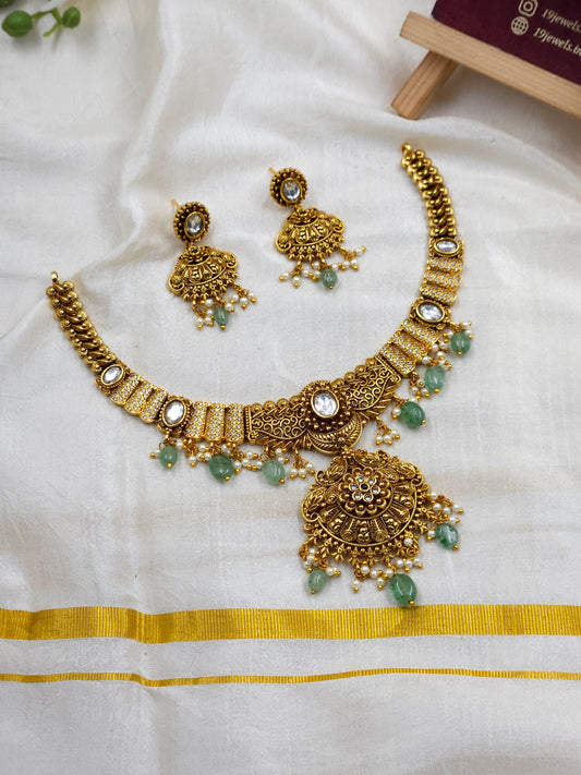 Kundan necklace N1219