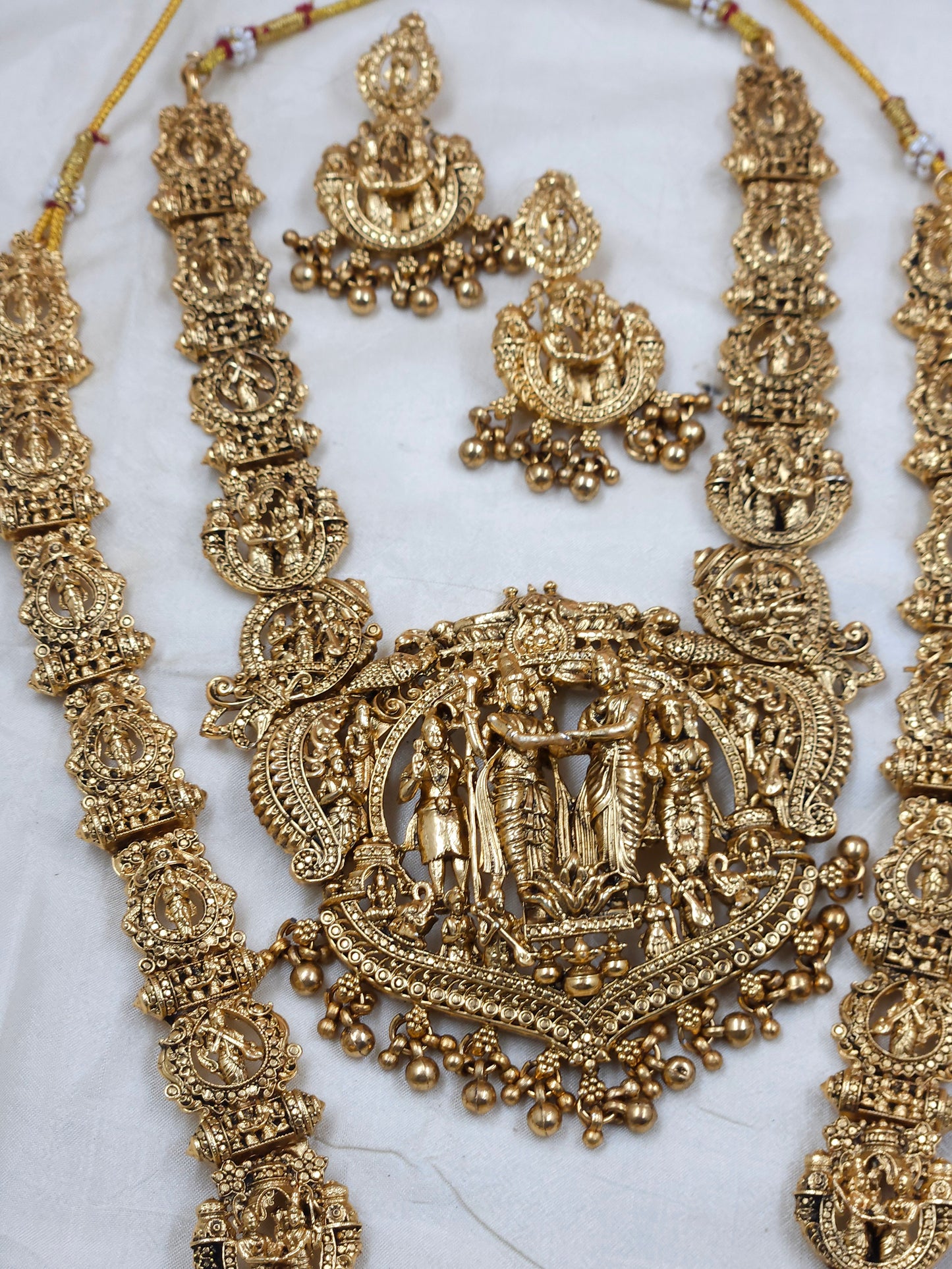 Srinivasa kalyana Combo necklace haram set Sb783