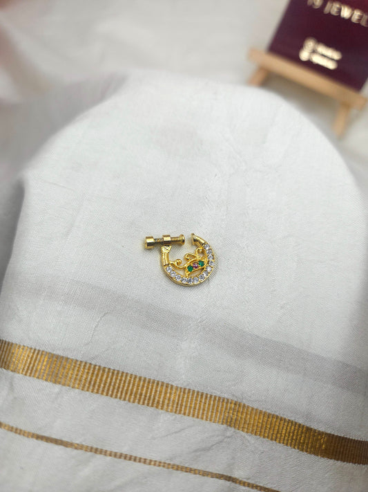 Left Screwed Nose pin 106