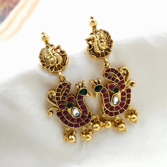 Peacock Earring Jm133