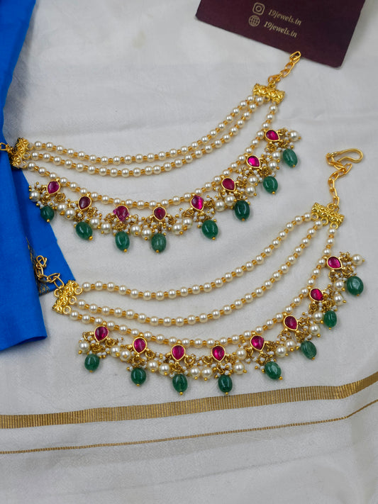 Jadau Ear chain Ea286