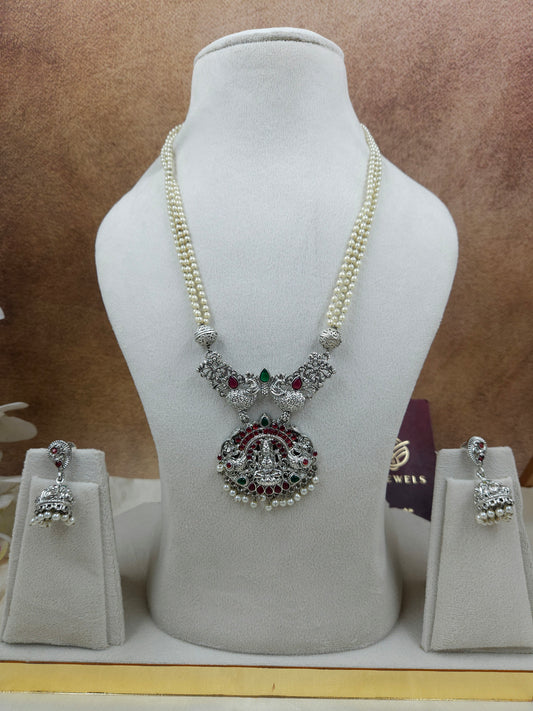 Silver pearl jewellery Ge062-K4