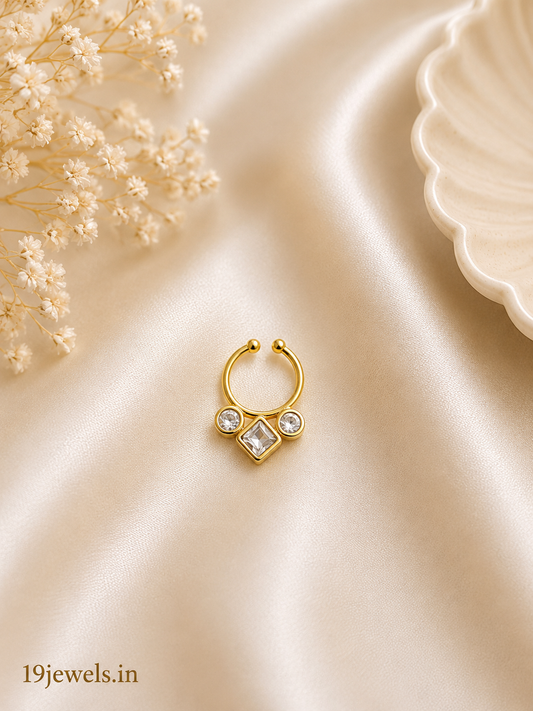 Jadau septum Nose pin 560-J4