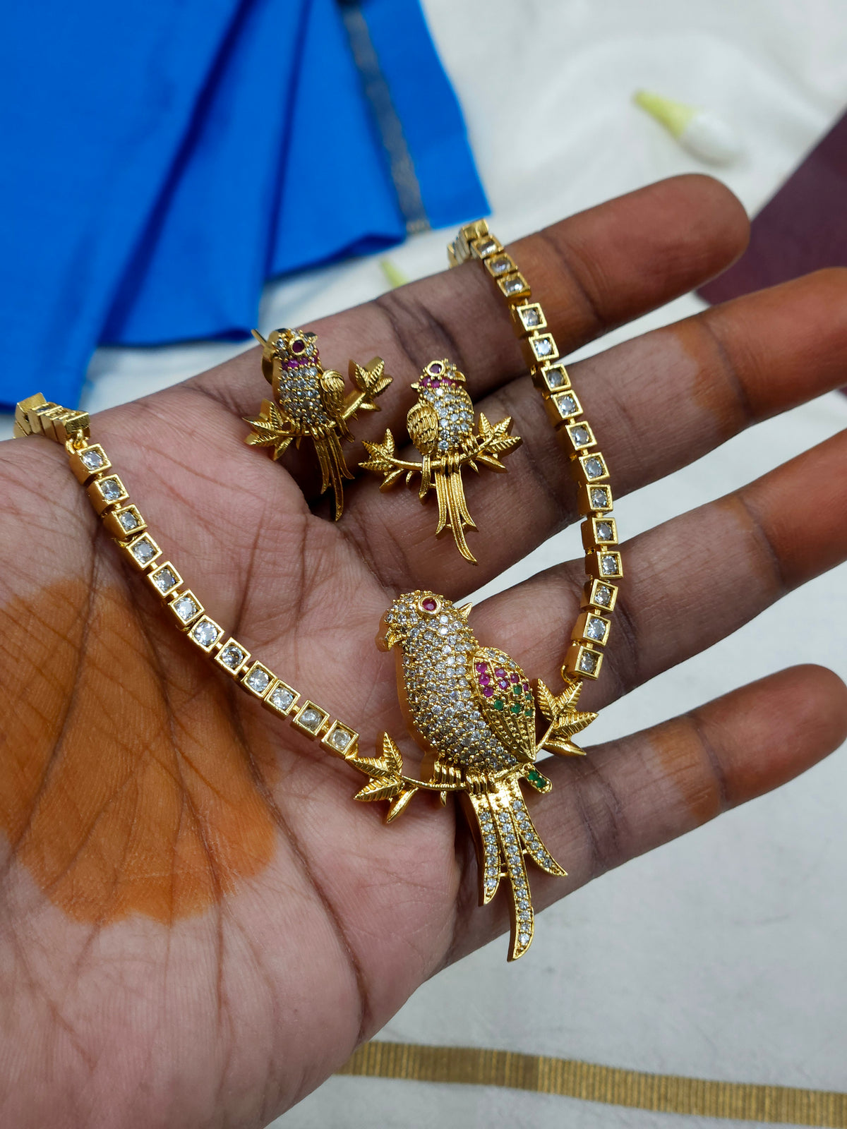 Ad parrot 🦜 necklace N1666